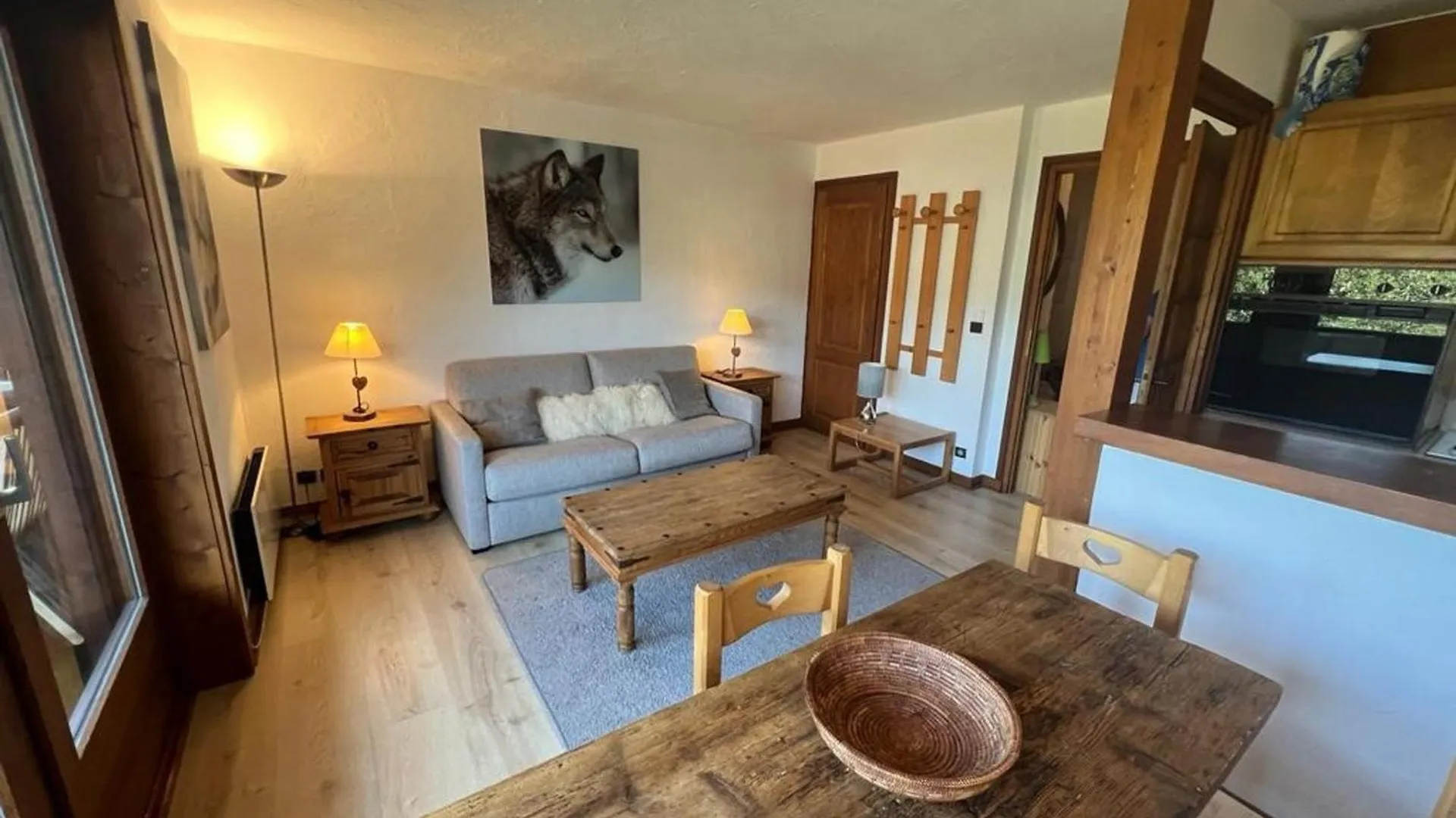 דירה מגב Studio 4 Pers - Balcon - Proximite Pistes Et Golf - Tv - Garage - Animaux Ok - Tennis En Ete - Fr-1-453-82