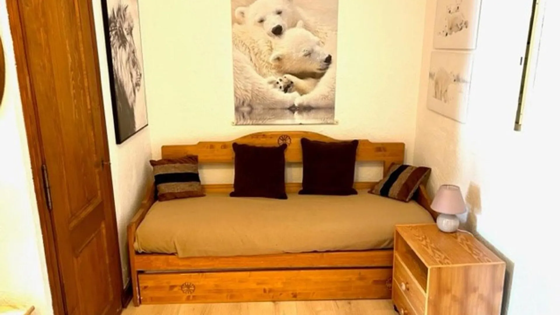 דירה מגב Studio 4 Pers - Balcon - Proximite Pistes Et Golf - Tv - Garage - Animaux Ok - Tennis En Ete - Fr-1-453-82
